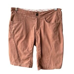 Mountain Hardwear Shorts Terracotta Hiking Stretch Utility Gorpcore Active Sz 4